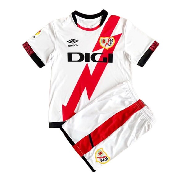 Camiseta Rayo Vallecano Primera Equipo Niño 2021-22